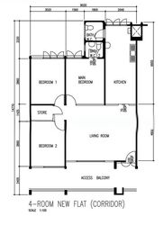 Blk 308 Hong Kah Green (Bukit Batok), HDB 4 Rooms #606745671